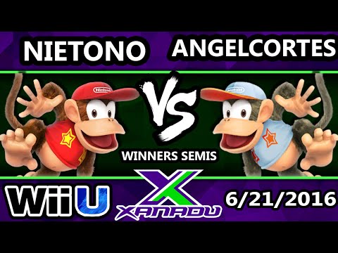 S@X 155 - DNG | Nietono (Diddy) Vs. AngelCortes (Diddy) SSB4 Winners Semis - Smash Wii U - Smash 4