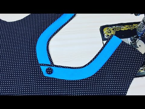 Latest Churidar And Easy Neck Design Cutting and Stitching Video
