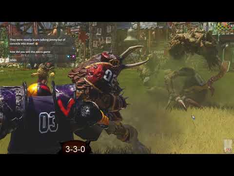 Blood Bowl 2 -Never Give Up! Game 7 - Chaos Dwarves vs. Nurgle