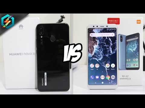 Xiaomi Mi A2 vs Huawei Nova 3i Speed test Comparison