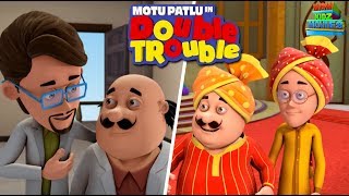 Motu Patlu In Double Trouble - Full Movie  Animate