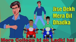 Download lagu Jise Dekh Mera Dil Dhadka | Phool Aur Kante | Ajay Devgn |  Kumar Sanu mp3