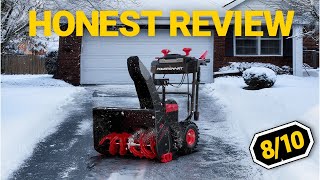 PowerSmart HB2805A Snow Blower Review ❄️ 80V Cordless Power Tested