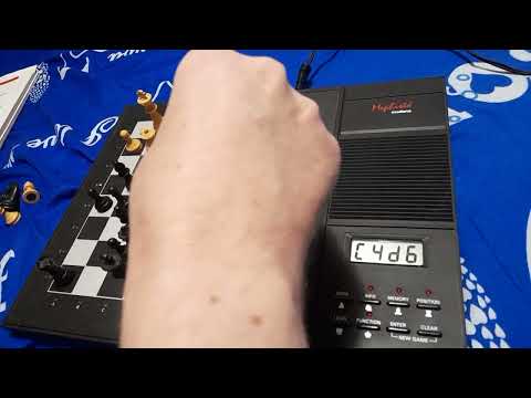 Playing Black Against Mephisto Modena... Another 7 minute game.