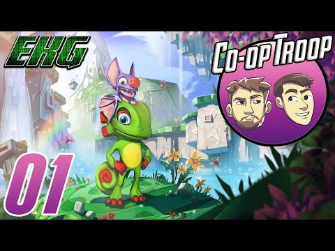 EKG: Yooka-Laylee: A-Team and Bee Team (Co-op Troop - Ep. 1)