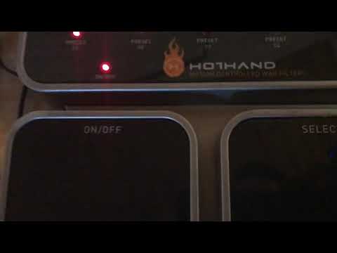 Source Audio Hot Hands motion control Wah Filter with Guitar