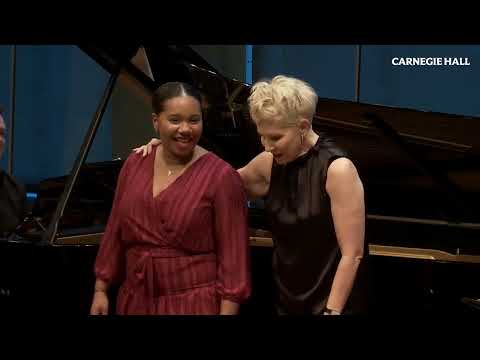 Joyce DiDonato Master Classes 2023: Jazmine Saunders sings from Verdi’s “La traviata”