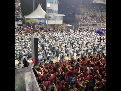 ACADÊMICOS DO TATUAPÉ 2019 - Bateria AO VIVO no desfile oficial