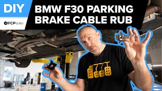 BMW F30 Parking Brake Cable Retainer Fix DIY (2012-2018 BMW 328i, 335i, 320i)