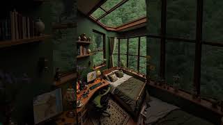 cozy Forest Dream Room #foryou #cozynights #aesthetic #relax #shortvideo #youtubeshorts #viral #fypシ