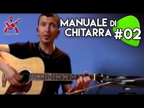 MANUALE di CHITARRA - lezione 2 - imbracciamo la chitarra e parliamoci chiaro