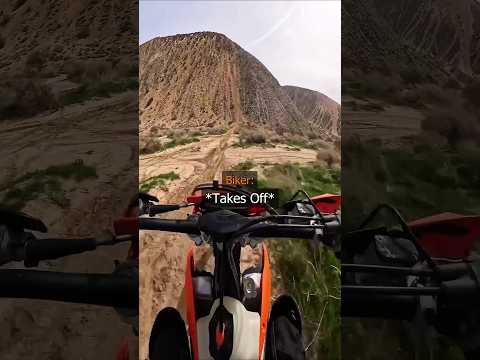 Biker Challenged To Climb 😱 Credit @jawbone_channel