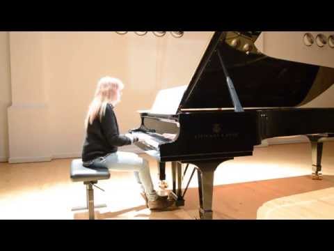 Marta Deyanova recording Chopin Prelude No 4 May 2014