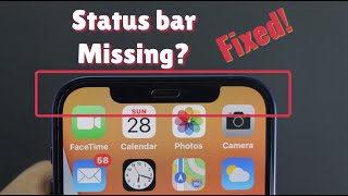 Here’s The Fix: iPhone Status Bar Icons Missing?