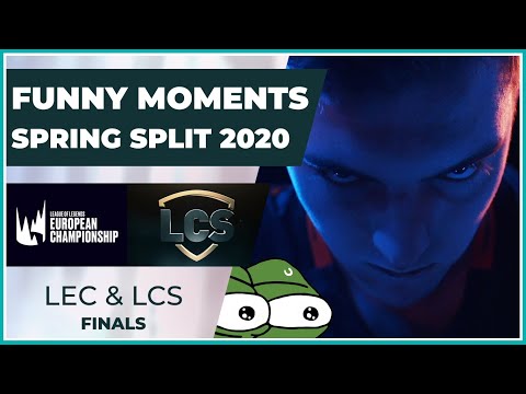 Funny Moments - LCS & LEC Playoffs Round 3 & Finals - Spring Split 2020