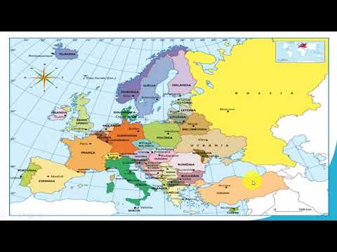EUROPA LOCALIZAÇÃO E REGIONALIZAÇÃO