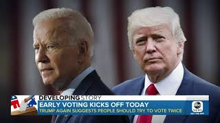 Early Voting Kicks Off (America This Morning)