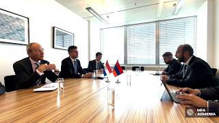 Встреча министров иностранных дел Армении и Нидерландов 15/06/26