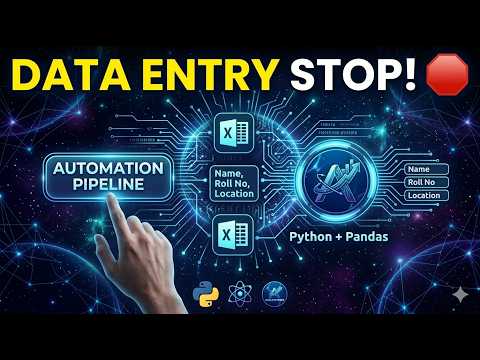 Stop Manual Data Entry! Build Python Automation Pipeline #shorts  #python