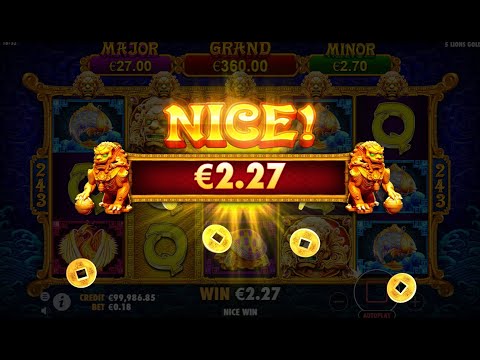 5 Lions Gold gameplay video