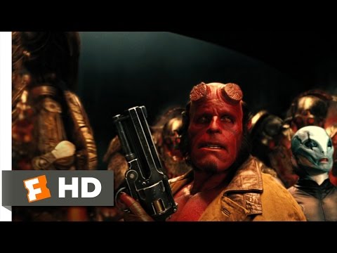 Hellboy 2: The Golden Army (10/10) Movie CLIP - Hellboy vs. The Golden Army (2008) HD