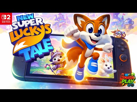 New Super Lucky's Tale Gameplay on Nintendo Switch 2