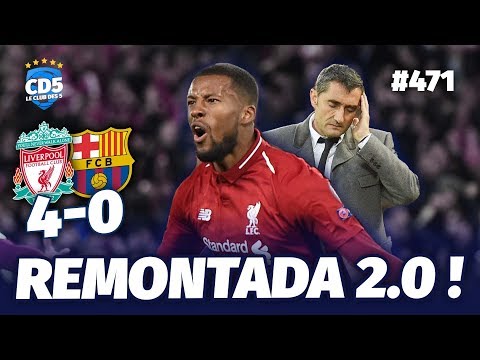 Liverpool vs Barcelone (4-0) LIGUE DES CHAMPIONS - Débrief / Replay 