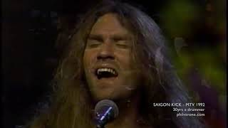 Saigon Kick - Love is on the Way (Live on MTV 1992)