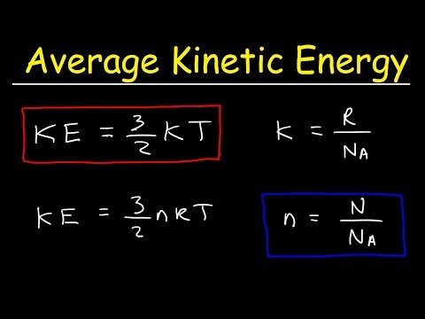 How To Calculate The Average Translational Kinetic Energy of Molecules Using Boltzmann's Constant