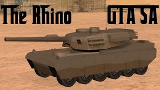 GTA: SA - How to get the Military Tank (Rhino)