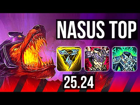 NASUS vs RENEKTON (TOP) | 7/2/6 | EUW Master | 25.24