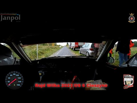 Rajd Wilka 2023 OS 6 Cieszyno P. Kiełbasa / B. Michalski  best onboard