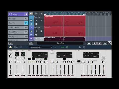 VirSyn Tera Pro + Cubasis