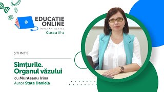 Simțurile. Organul văzului