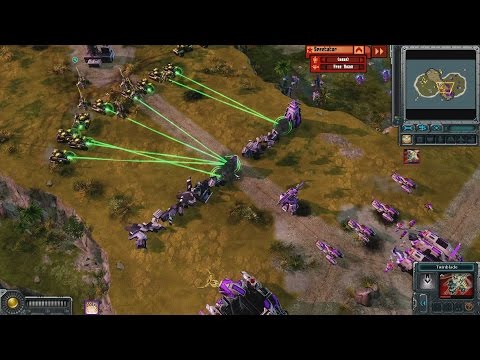 Red Alert 3 - Dimon(Soviets) vs 4del(Empire)