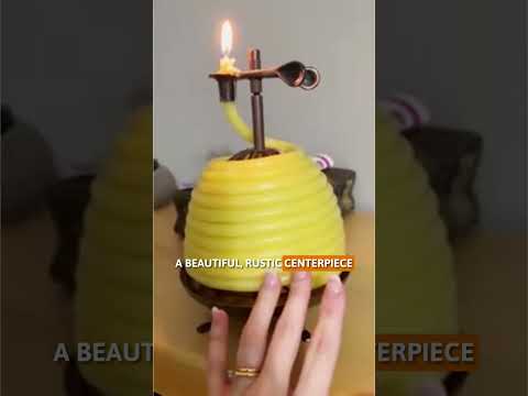 Beeswax Pillar Candle Small 50g