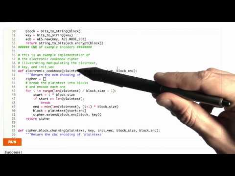CBC Implementation - Applied Cryptography