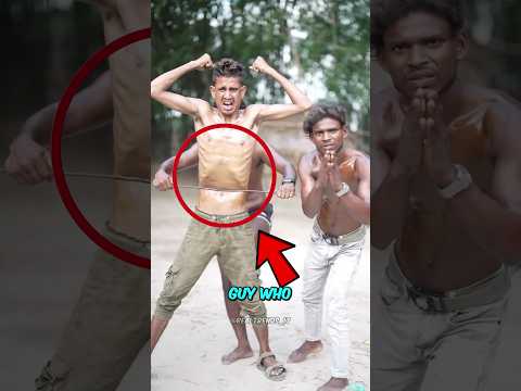 This Guy Bent an Iron Bar… With His STOMACH?! 😳💪