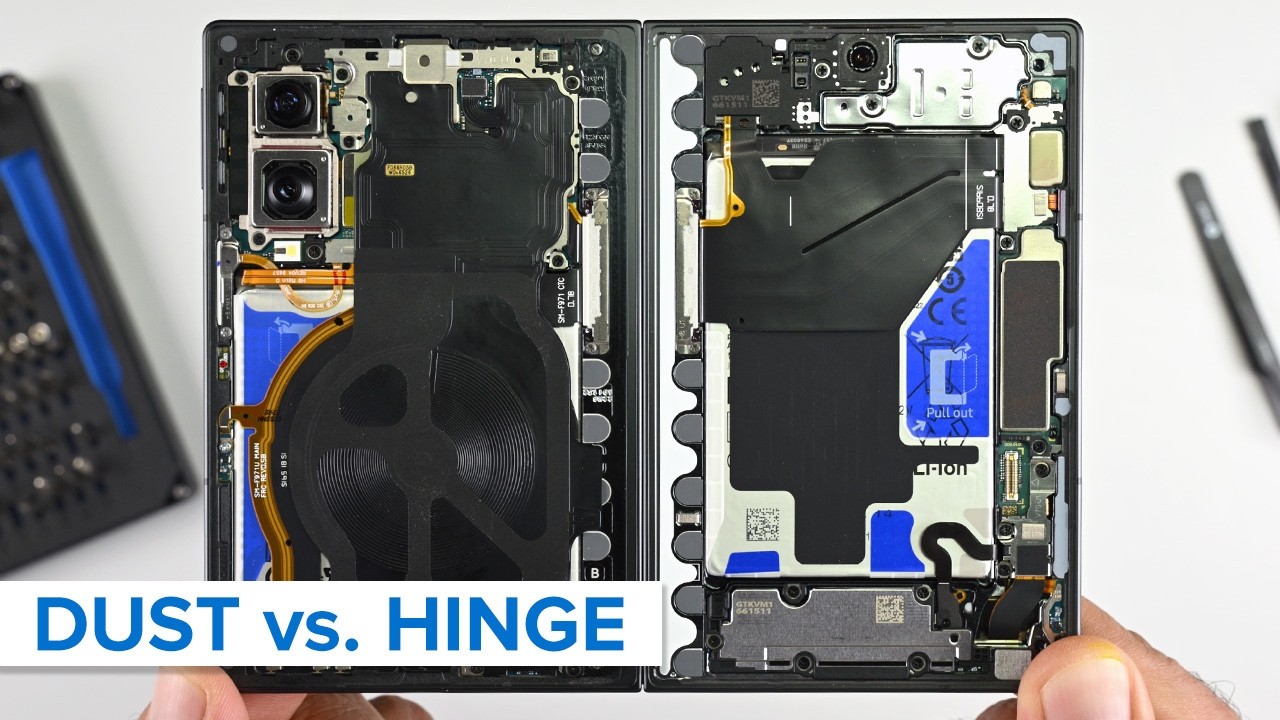 Galaxy Z Fold 8 Teardown  The Hinge Has a Serious Problem
