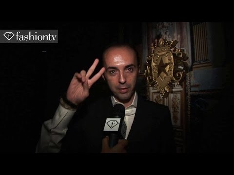 Francesco Scognamiglio - Designer - I Love FashionTV - Milan - 2011