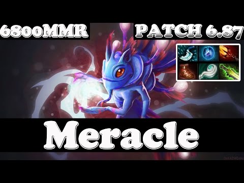 Dota 2 - Patch 6.87 - Meracle 6800 MMR Plays Puck Vol 2 - Ranked Match Gameplay!