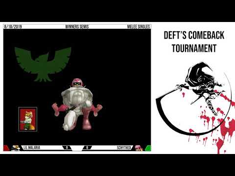 DCT Melee Singles - lil malaria (Fox, Falco) Vs. Schythed (C. Falcon) - Winners Semis
