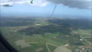 preview picture of video 'Landing FHY7883 op Ostend-Airport 1 juli 2012'