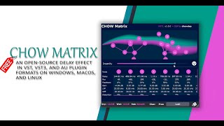Video thumbnail for ChowMatrix Delay Effect by VSTshkin