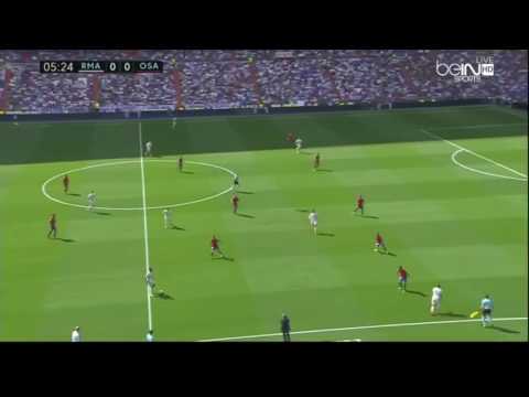 اهداف مباراة ريال مدريد و اوساسونا 2016/09/10