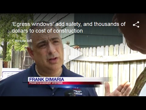 WIVB Channel 4 Buffalo report on new laws & Egress Windows