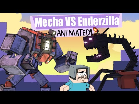 EPIC Minecraft Battle: Skibidi Enderzilla vs Iron Dog!