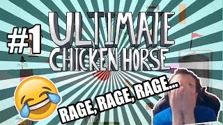 Miniaturka - Ultimate Chicken horse #1 Walka o 1 miejsce i rage..