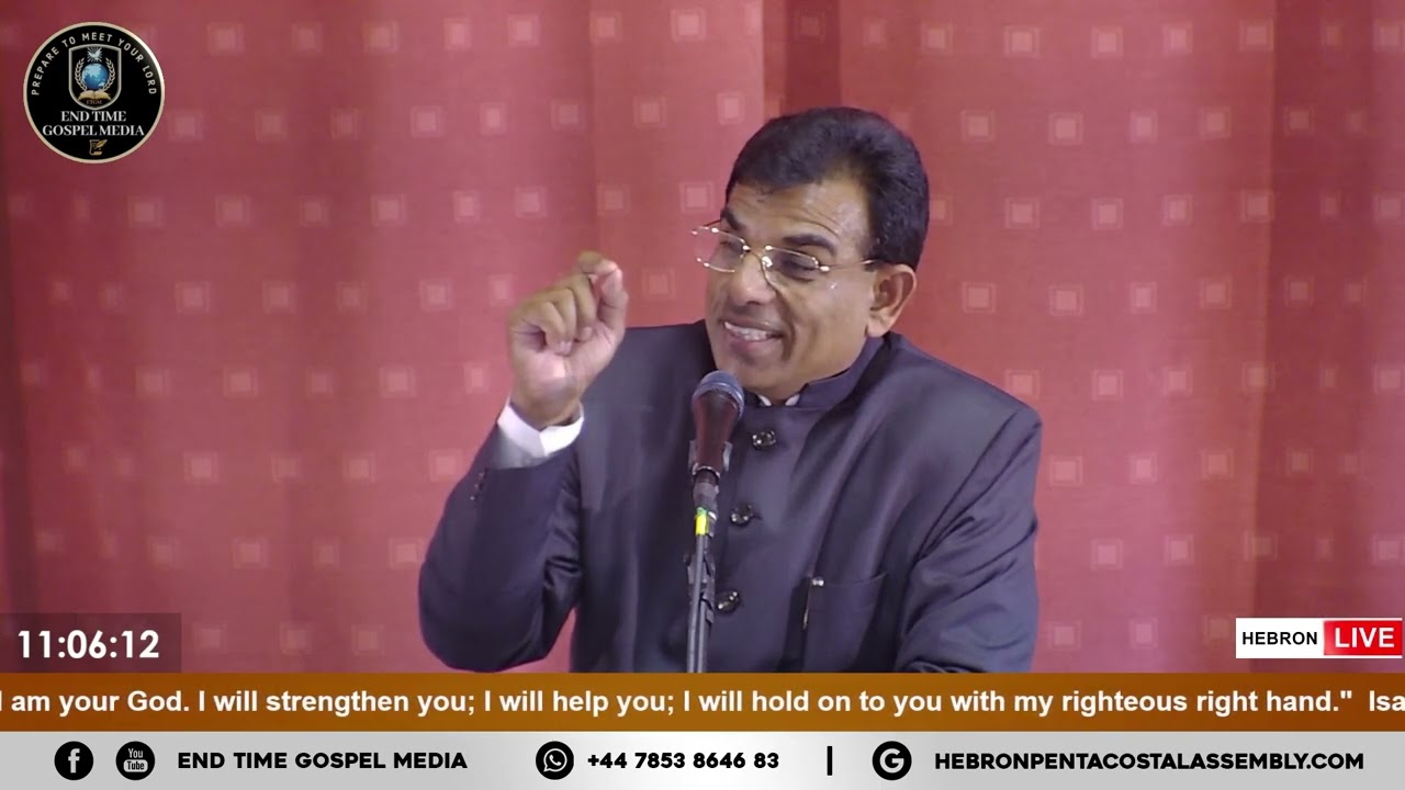 ദൈവം തൻ്റെ ജനത്തിന് ആശ്വാസം നൽകു (GOD'S COMFORT FOR HIS PEOPLE) | Pr. James Chacko, UK.