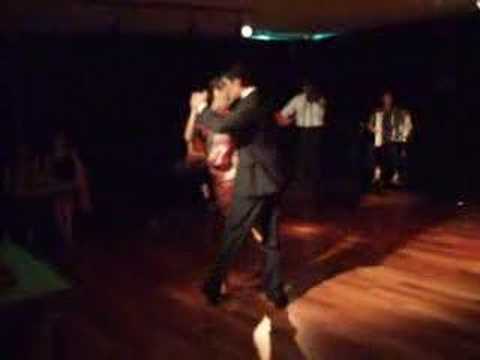  Rodrigo Palacios  and  Agustina Berenstein  are  dancing  to  the  tango  "  El Amanecer  "